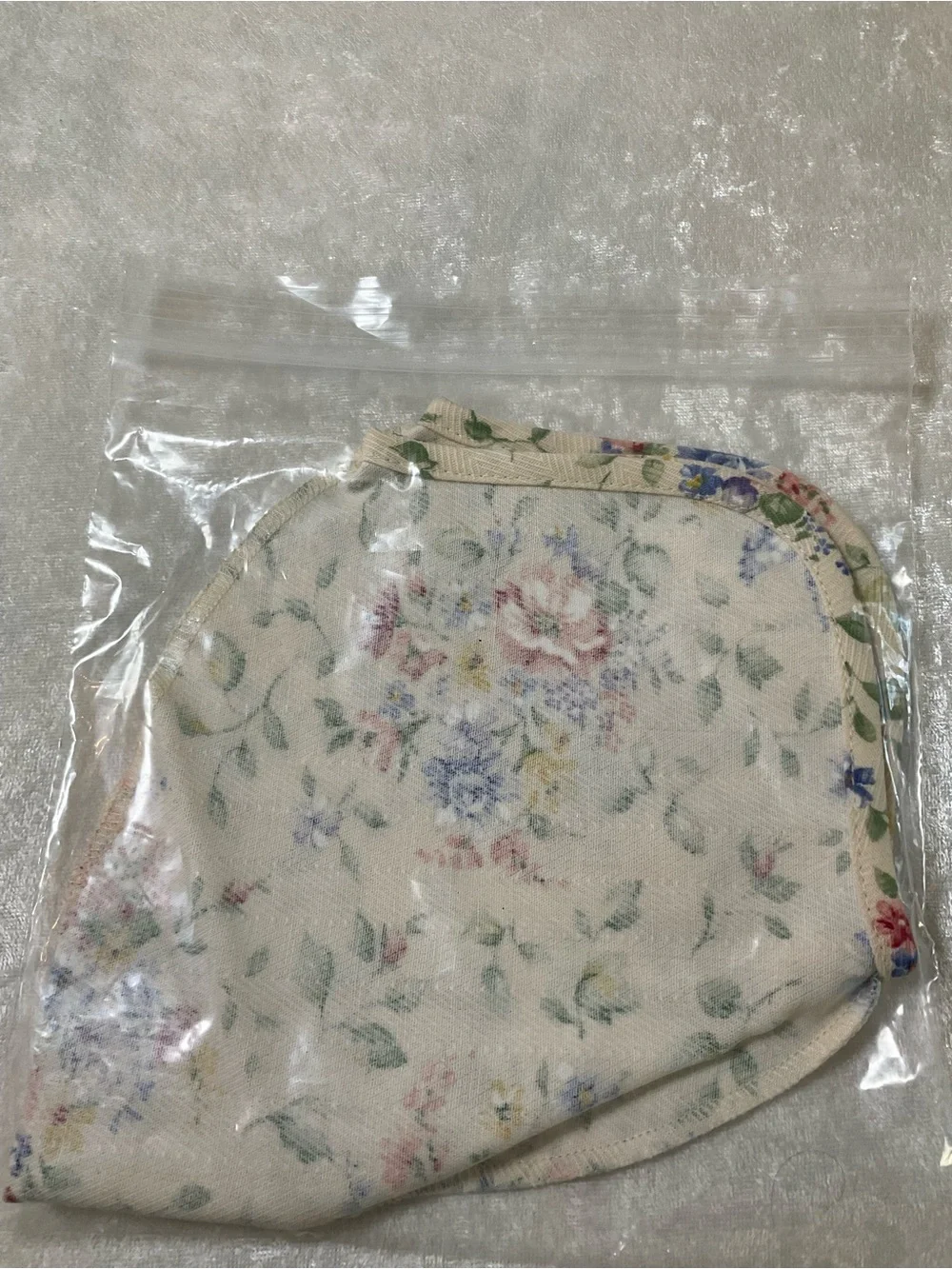 Longaberger 9” Bowl Spring Floral Basket Liner